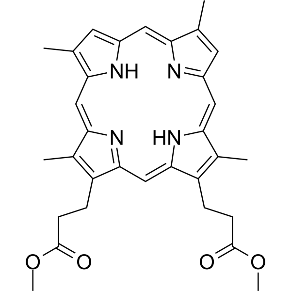 Pyroporphyrin dimethyl ester (Deuteroporphyrin dimethyl ester) 10589-94-3